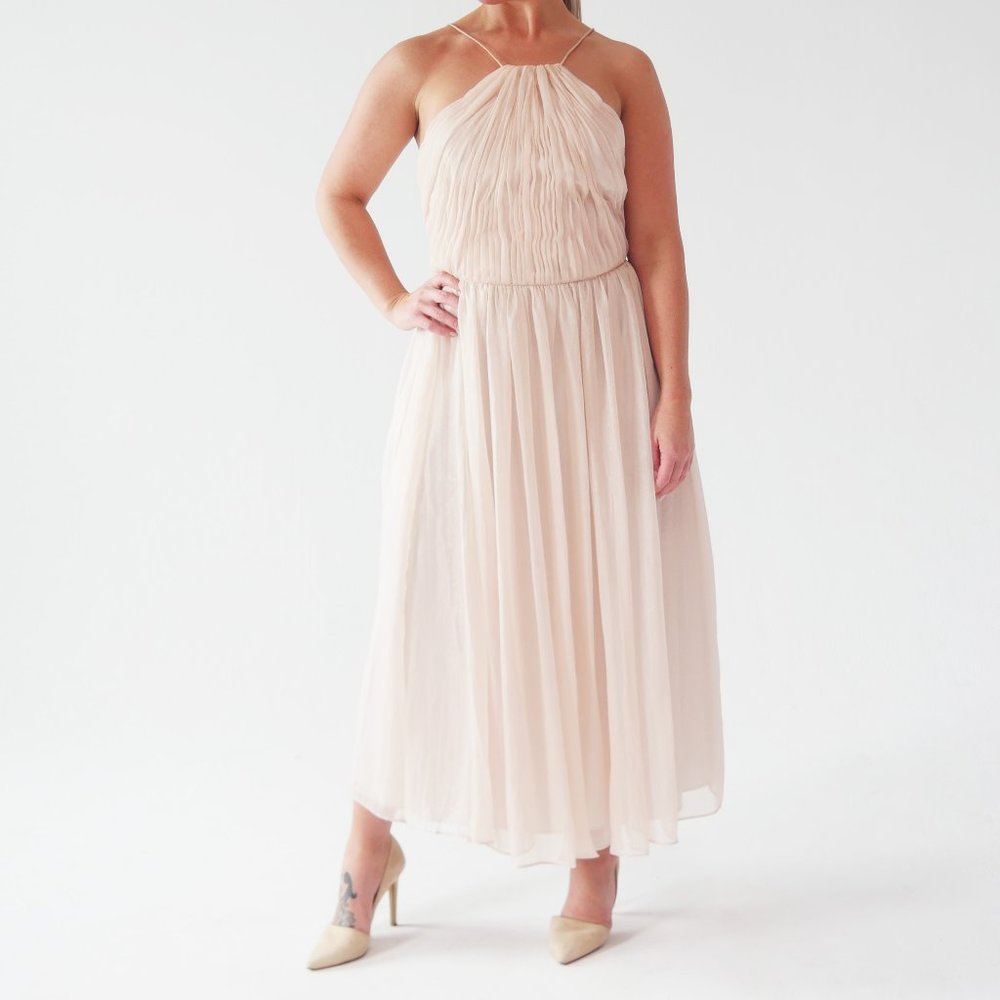 New! Crossover Slip Dress